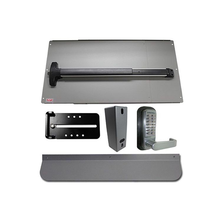 Lockey USA PS62 Security Panic Bar Kit for Gates | Hoover Fence Co.