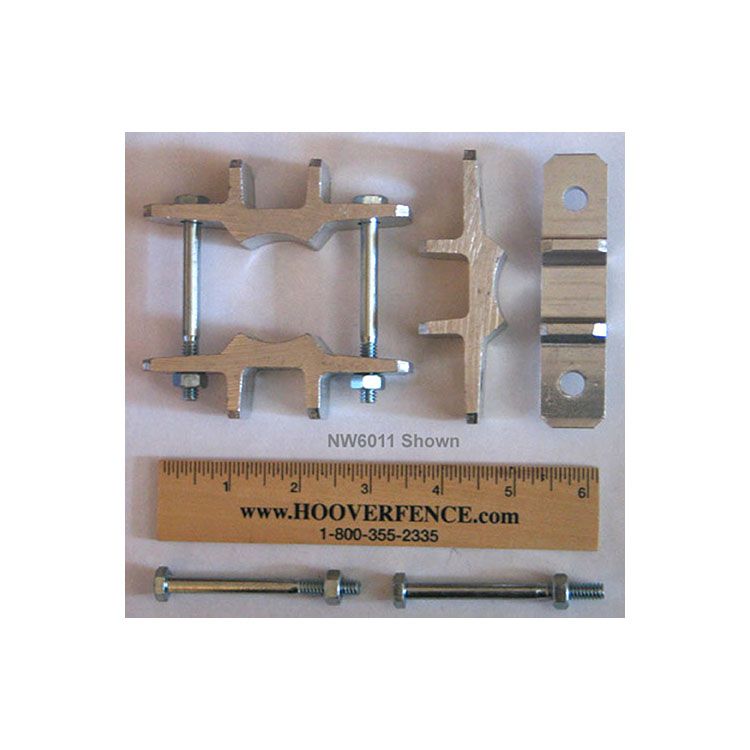 Nationwide Industries Post Mount Bracket Set for Vinyl Posts | Hoover ...