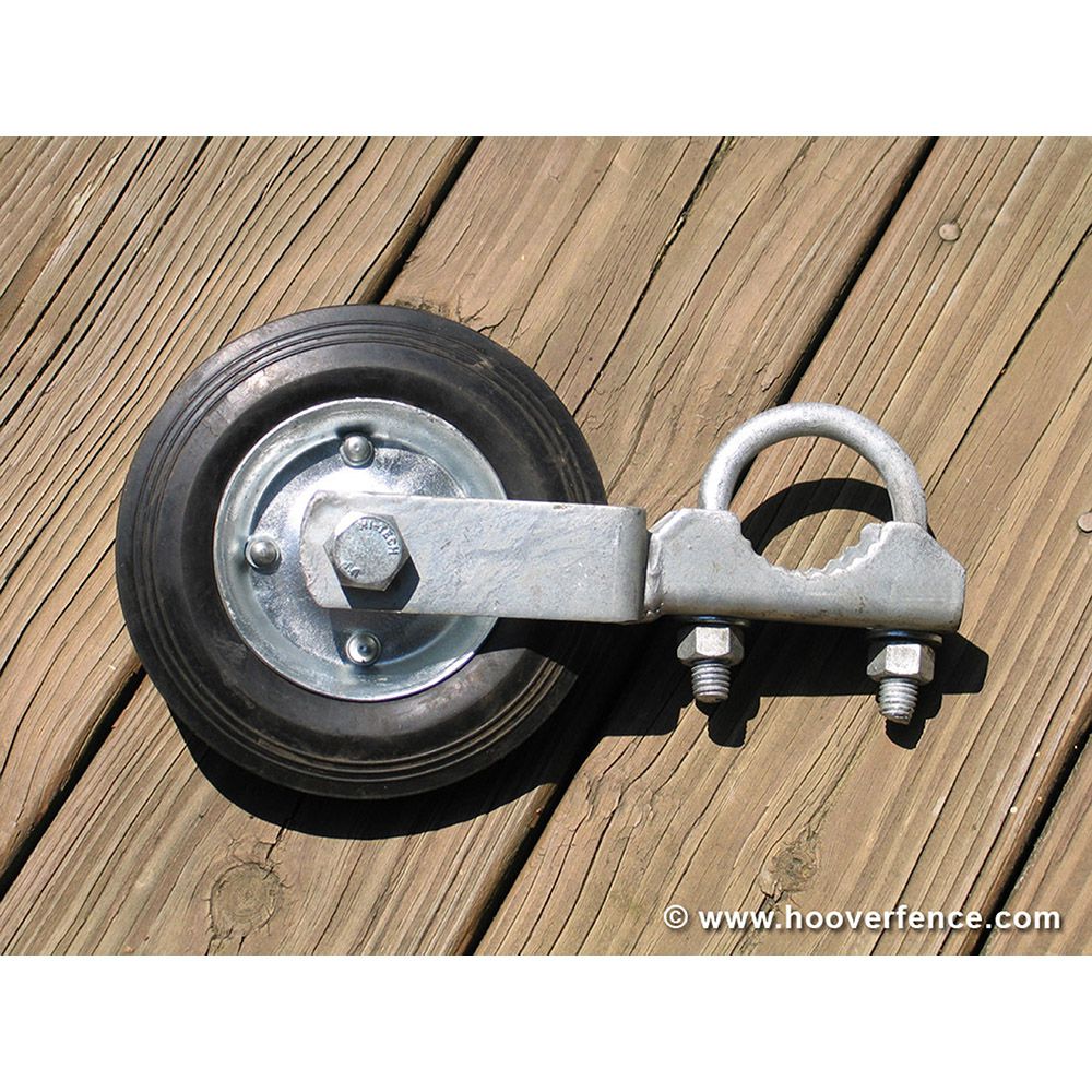 Swing Gate Helper 1-5/8" or 2" with 6" Wheel for Chain Link Gate 10976 
