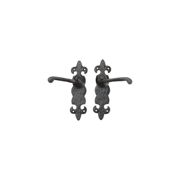 Carriage House Door Handle Set, LIS Style