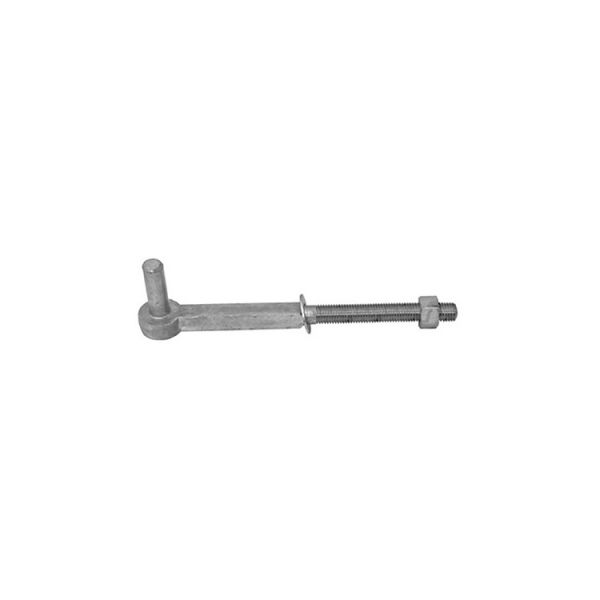 hook to bolt 10" with 3/4pin   Galvanised for Gates on wooden posts 