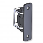 Nationwide Industries Heavy Duty Ball Bearing Hinge - Aluminum Bolt-On Black Body & Aluminum Weld-On Mill Yoke (HDBY-ABB-AWM)