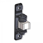 Nationwide Industries Heavy Duty Ball Bearing Hinge - Steel Weld-On Mill Body & Aluminum Bolt-On Black Yoke (HDBY-SWM-ABB)
