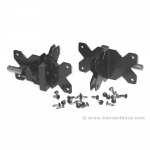 Nationwide Industries Heavy Duty Stainless Steel Adjustable Hinges for Vinyl Gates (NW38954-P)
