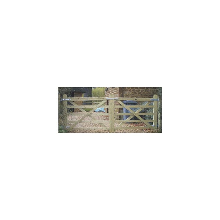 GATES SELF COLOUR SECURE GATE IN PLACE 150mm 6" THROW OVER LOOP FOR 3" 75mm 