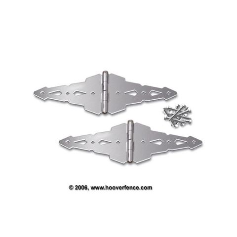 Nationwide Industries Stainless Steel Strap Hinges for Wood Gates, Pair