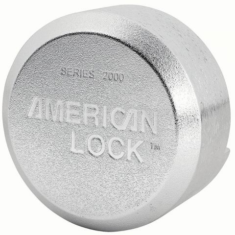 American Lock 2-7/8" Reinforced Die Cast Rekeyable Hidden Shackle Padlock