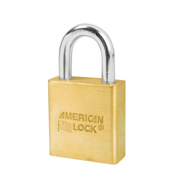 American Lock 1-3/4" Solid Brass Pin Tumbler Padlock