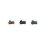 Chain Link Fence End Rail / Gate Brace Clamps - Black, Brown, and Green (CL-END-RAIL-CLAMP-COLOR)