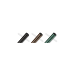 .065 Wall Round Chain Link Fence Posts and Pipes - Black, Brown, and Green (CL-TUBING-.065-C)
