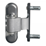 Locinox 180 Degree Hinge for Steel and Aluminum Gates, 2 Way Adjustable, All Stainless Steel, Pair of 2 (3DM-VP100-P50-A2)