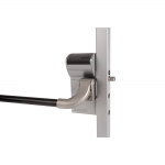Locinox Pushbar-H Aluminum Push Bar Installed Lock Side