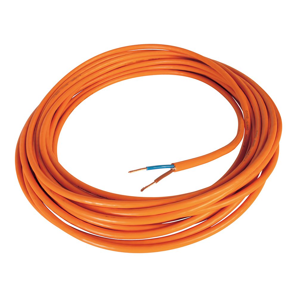 Locinox Silicone Wire, 2 x 0.75mm, 16'L, Weatherproof