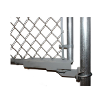 Lockey USA Chain Link Fence Mounting Kit for Lockey TB950 Magnum Gate Closer - Post Size: 2