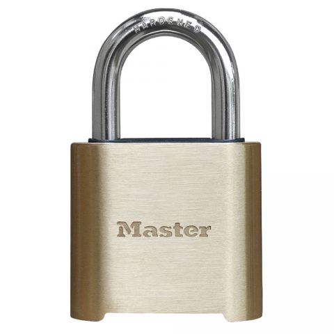 Master Lock 2" Resettable Combination Brass Padlock