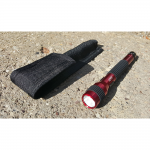 Brinkmann Legend Aluminum Flashlight w/ Holster - Red w/ Black Grip (FLASHLIGHT)
