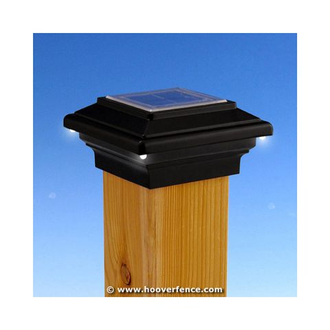 Aurora Deck Lighting Pegasus Solar Lighting Post Caps for Wood Posts