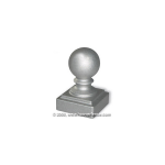 Nationwide Industries Aluminum Ball Cap - Mill Finish (NW242A-P)