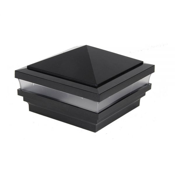 LMT Haven Low Voltage LED Lighting Post Caps for Vinyl Posts
