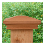 JakiJorg Miterless Pyramid Post Caps for Wood Posts (JJ-PYTB)