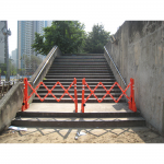 MLR Multi-Gate Expandable Plastic Barricade - Fluorescent Orange (MULTIGATE)