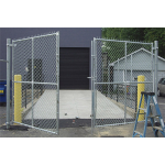 Hoover Fence Industrial Chain Link Fence Double Gates, All 2