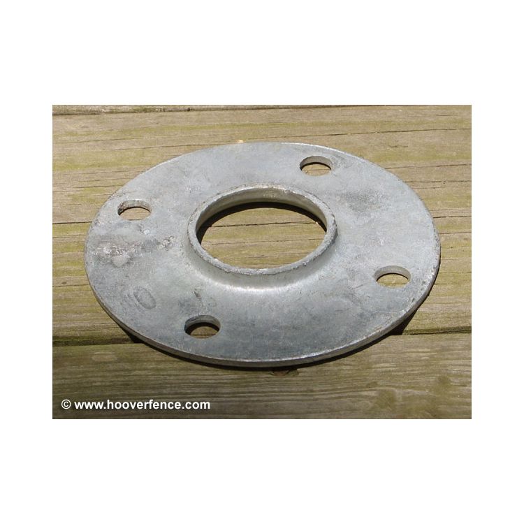 Chain Link Fence Floor Flange Disc Type Hoover Fence Co