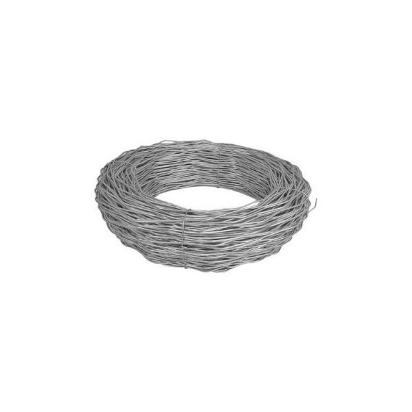 7ga. Aluminized Chain Link Fence Spiral Tension Wire - 1000' Roll