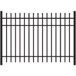Jerith #101 Aluminum Fence Section (JX-101-S)