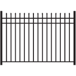 Jerith #101 Modified Aluminum Fence Section (JX-101M-S)