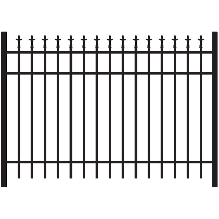 Jerith Legacy #111 Aluminum Fence Section w/Finials