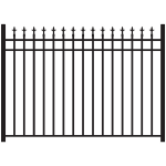 Jerith #111 Modified Aluminum Fence Section (JX-111M-S)