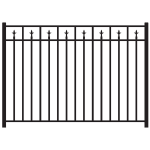 Jerith Legacy #211 Modified Aluminum Fence Section w/Finials (JX-211M-S)