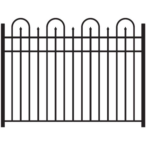 Jerith Legacy Concord #101 Modified Aluminum Fence Section