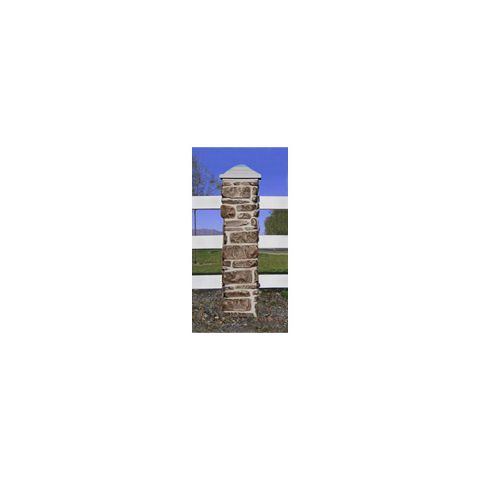 TCM River Rock Pillar