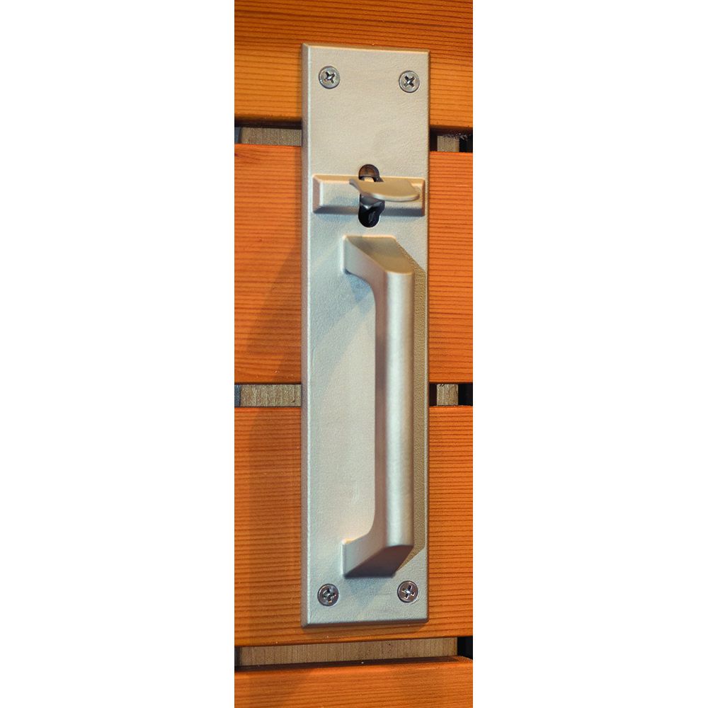 Snug Cottage Hardware Contemporary Suffolk Latches for Wood Gates - Stainless Steel