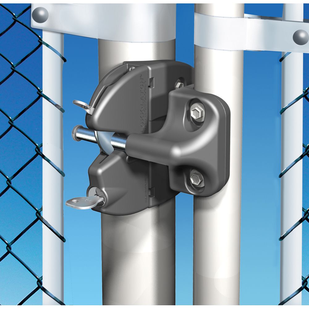 Latch Gate Fence Chain Link Round Gravity Technologies Access Kit External ...