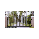 Ideal #8430 Aluminum Double Swing Estate Gate (IXE-8430)