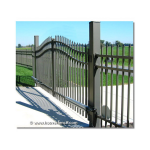 Jerith Aluminum Double Swing Estate Gate Style #E101 (JXE-101)