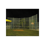 Hoover Fence C-30 Backstop Kit, 20' wide, 20' wings, 20' high (BS-C30)