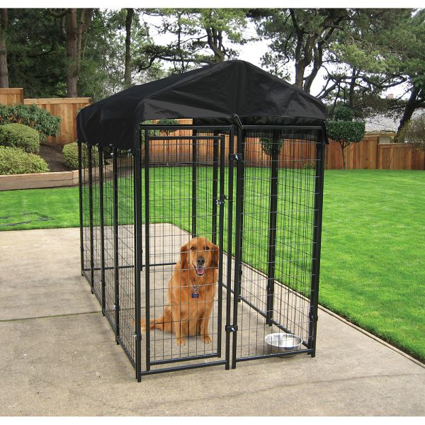 Jewett-Cameron Uptown Welded Wire Boxed Kennel Kits
