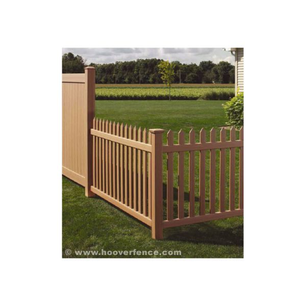 Bufftech Danbury Select Cedar Vinyl Fence Panels