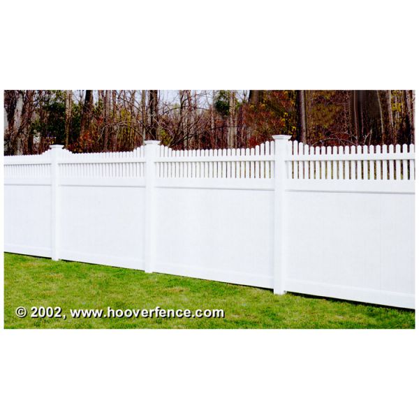 Bufftech Chesterfield Vinyl Fence Panels - Huntington Accent