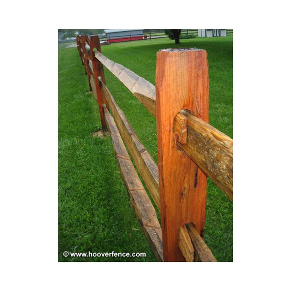 11 Hemlock Split Rail Fence Rails West Virginia Lap Rail Posts