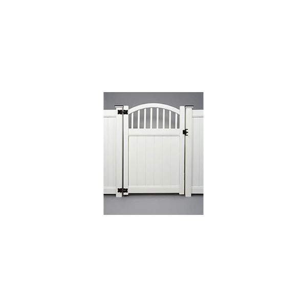 Bufftech Chesterfield Convex with Victorian Accent Vinyl Gates
