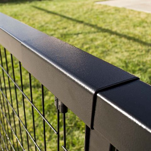 YardGard Select Top Rail Sleeve, Black