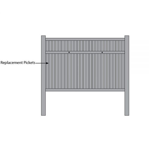 Bufftech Imperial Fence - Replacement Pickets