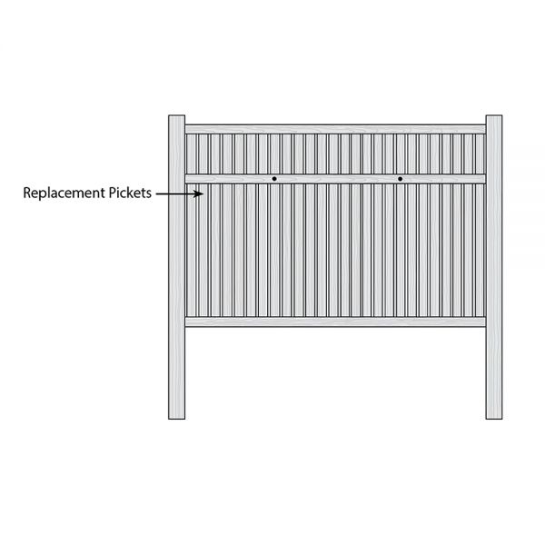 Bufftech Imperial Select Cedar Fence - Replacement Pickets