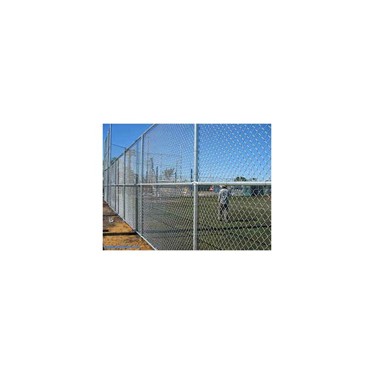 Hoover Fence Horizontal Rail Kit for Single Tennis Court Fence Kits - Galvanized