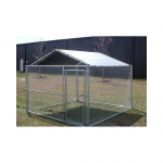 King Canopy 10' x 10' Kennel Cover - Silver (DK1010PCS)